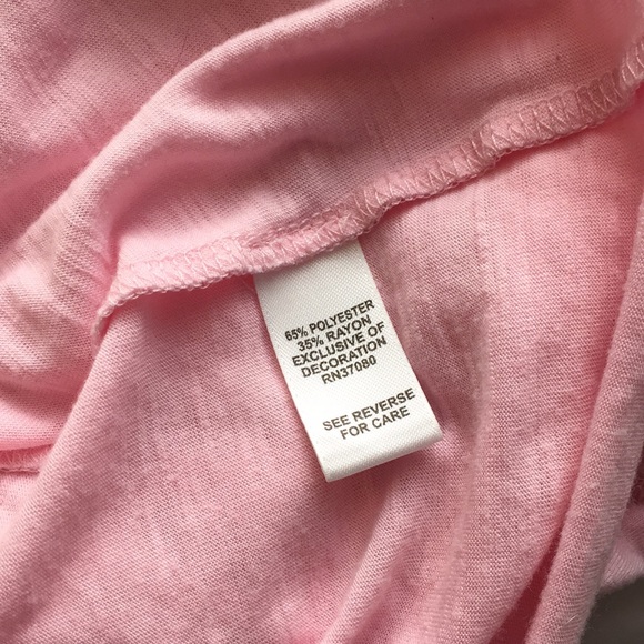 Versona Pink Embellished Tank Sz M - Picture 5 of 6